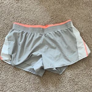 Nike gray running shorts